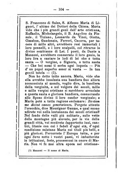 L'angelo delle vergini periodico mensile modenese