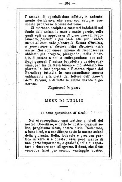 L'angelo delle vergini periodico mensile modenese