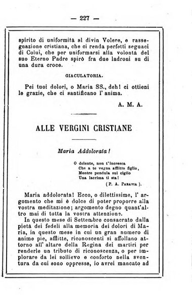 L'angelo delle vergini periodico mensile modenese