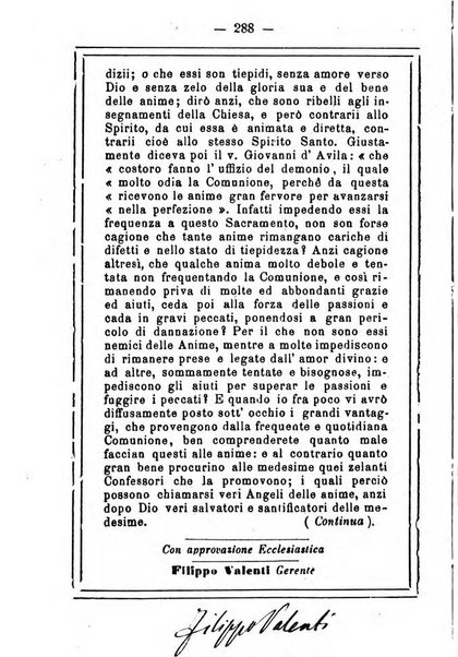 L'angelo delle vergini periodico mensile modenese