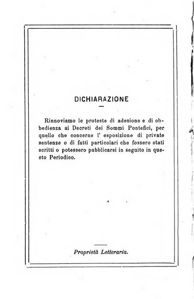 L'angelo delle vergini periodico mensile modenese