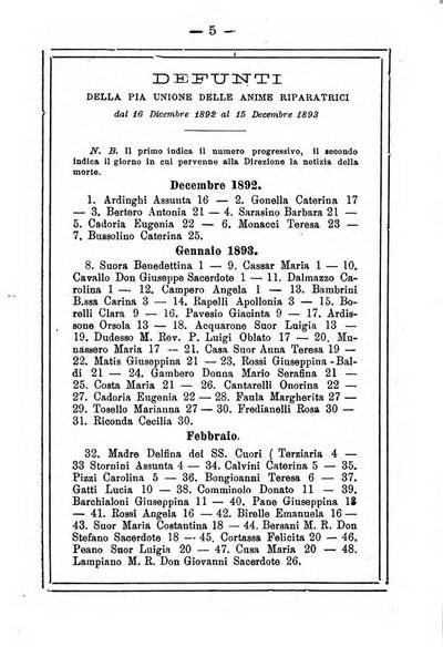 L'angelo delle vergini periodico mensile modenese