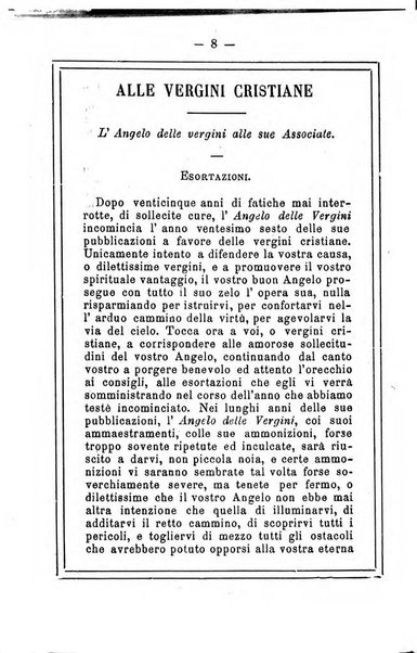 L'angelo delle vergini periodico mensile modenese