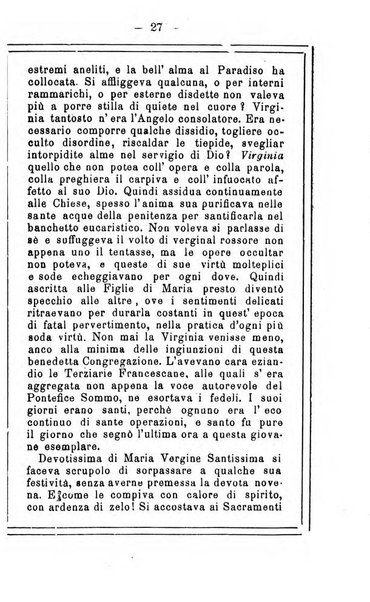 L'angelo delle vergini periodico mensile modenese