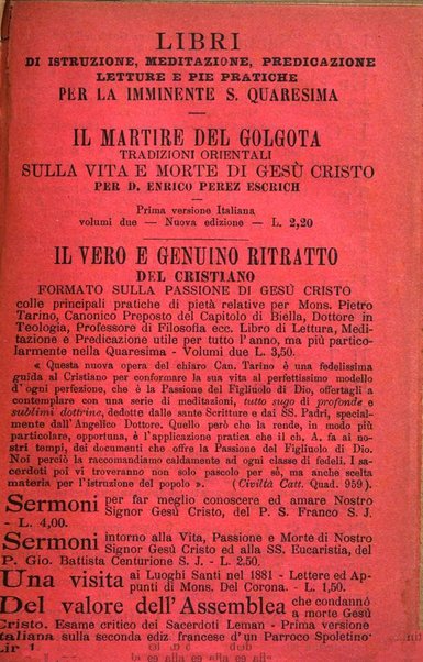 L'angelo delle vergini periodico mensile modenese