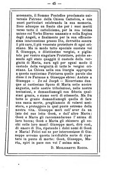 L'angelo delle vergini periodico mensile modenese