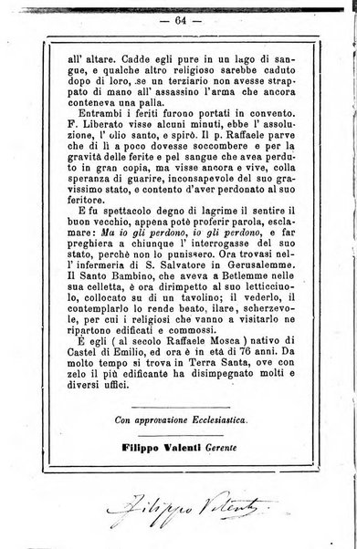 L'angelo delle vergini periodico mensile modenese