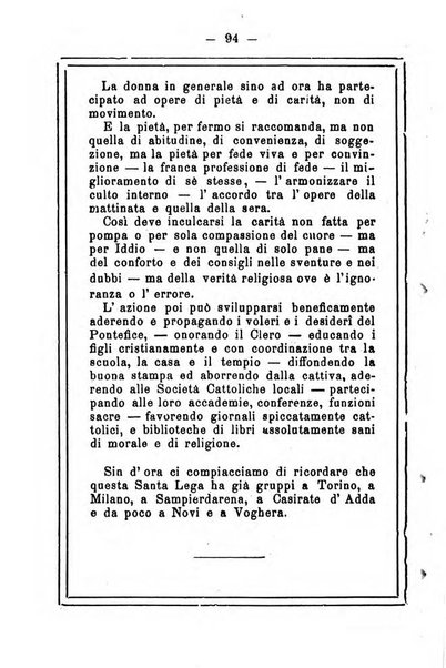 L'angelo delle vergini periodico mensile modenese