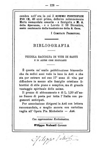 L'angelo delle vergini periodico mensile modenese