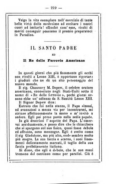 L'angelo delle vergini periodico mensile modenese