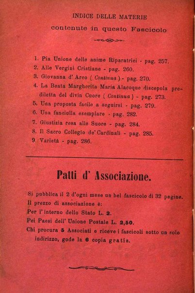 L'angelo delle vergini periodico mensile modenese