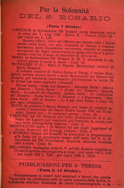 L'angelo delle vergini periodico mensile modenese