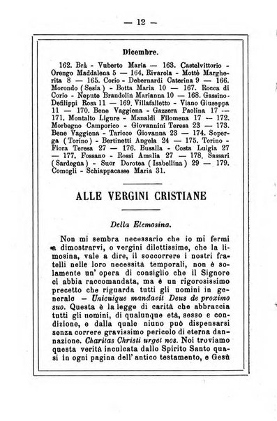 L'angelo delle vergini periodico mensile modenese