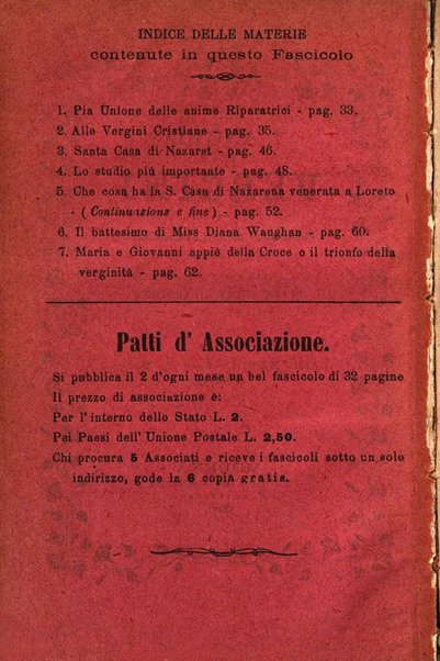 L'angelo delle vergini periodico mensile modenese