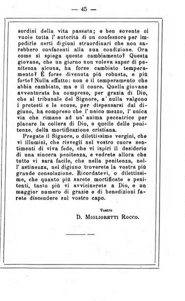 L'angelo delle vergini periodico mensile modenese