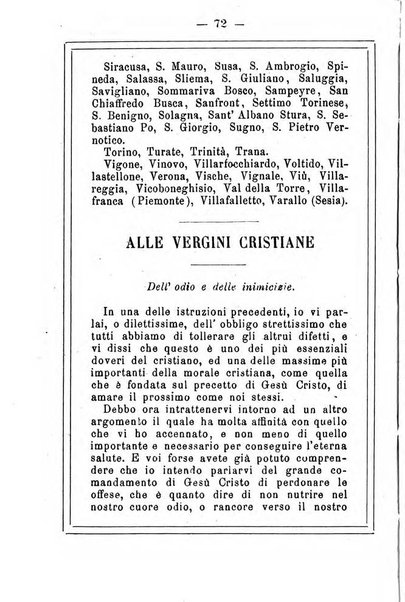 L'angelo delle vergini periodico mensile modenese