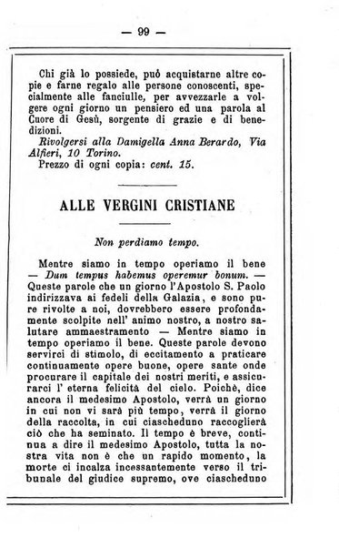 L'angelo delle vergini periodico mensile modenese