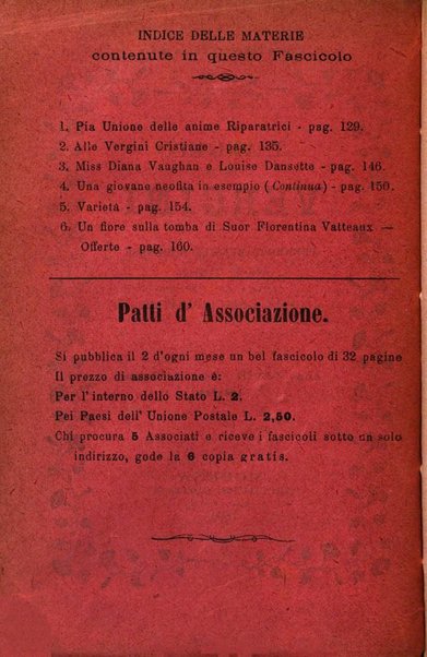 L'angelo delle vergini periodico mensile modenese