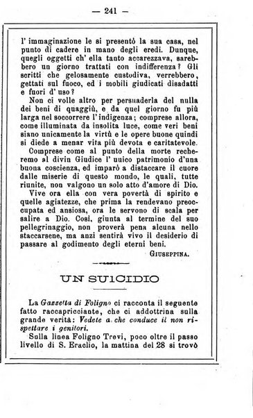 L'angelo delle vergini periodico mensile modenese