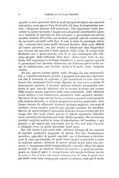 Archivio di patologia infantile