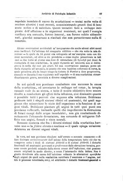 Archivio di patologia infantile