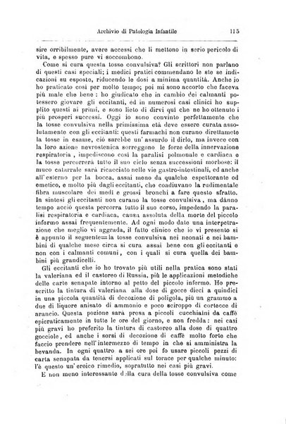 Archivio di patologia infantile