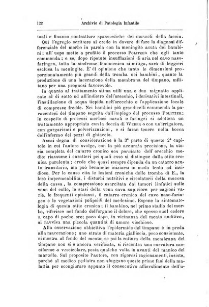 Archivio di patologia infantile