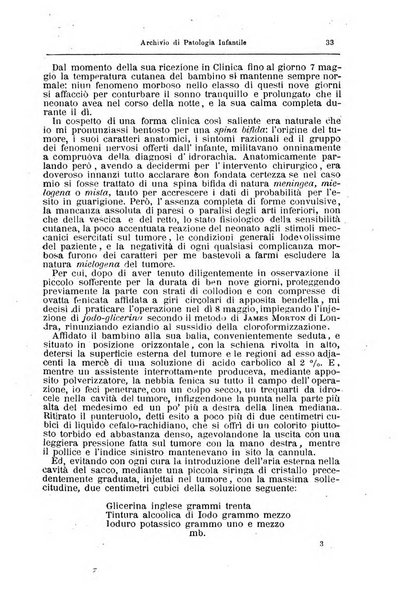 Archivio di patologia infantile