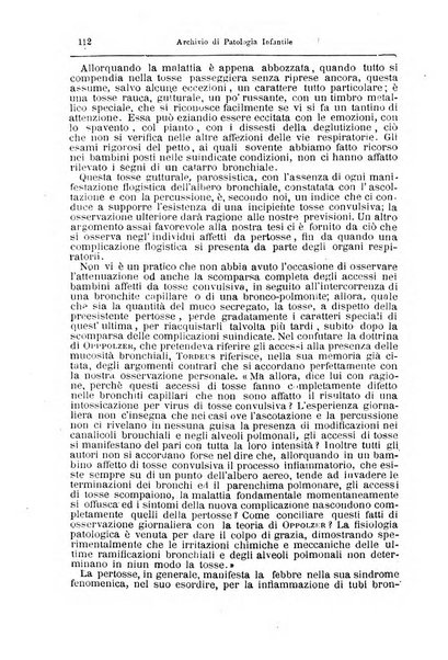 Archivio di patologia infantile