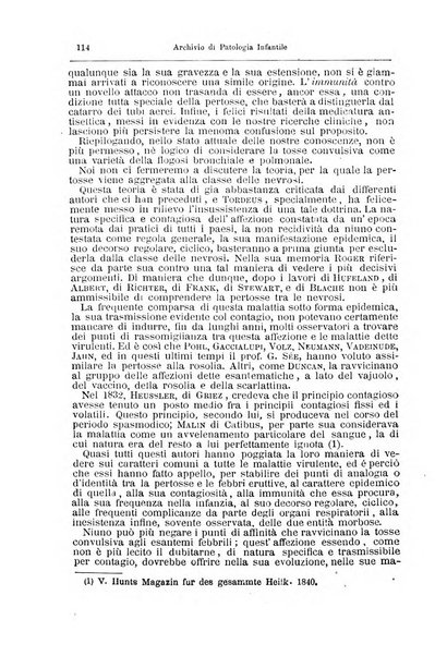 Archivio di patologia infantile