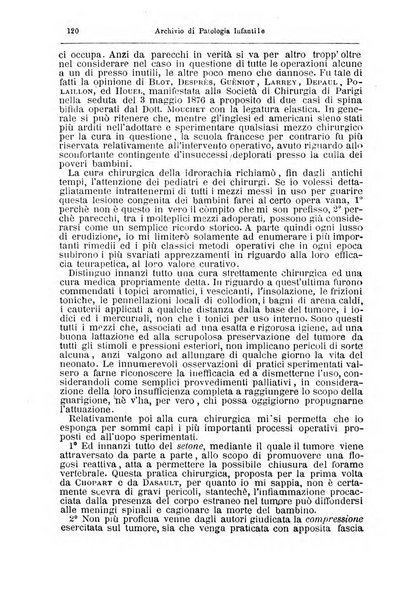 Archivio di patologia infantile