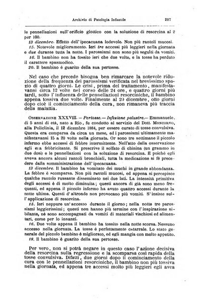 Archivio di patologia infantile