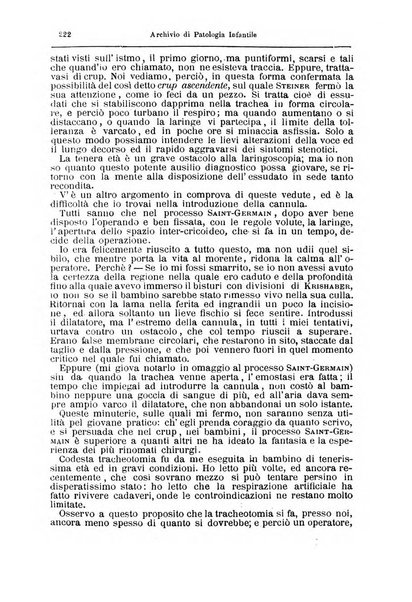 Archivio di patologia infantile