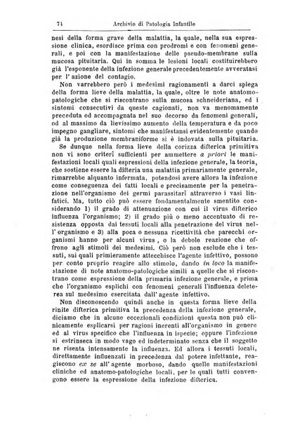 Archivio di patologia infantile