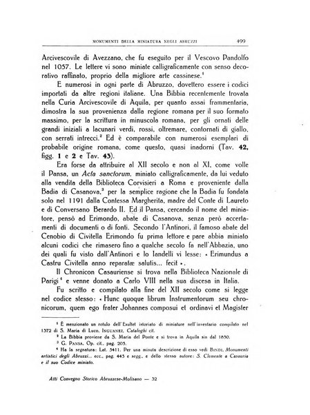 Atti e memorie del Convegno storico abruzzese-molisano