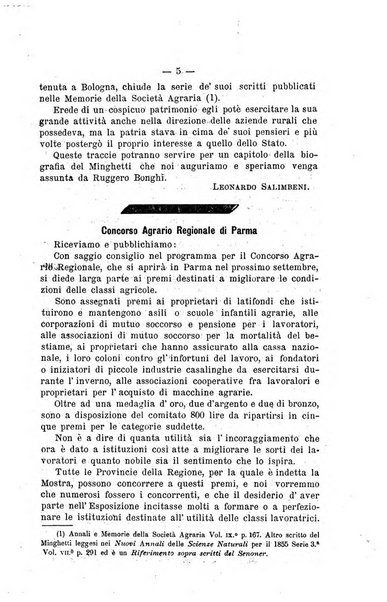 Bollettino del Comizio agrario e della Consociazione italiana pel miglioramento degli animali da cortile, frutta ed ortaggi