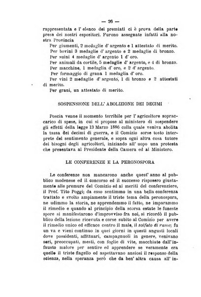 Bollettino del Comizio agrario e della Consociazione italiana pel miglioramento degli animali da cortile, frutta ed ortaggi