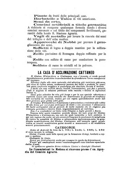 Bollettino del Comizio agrario e della Consociazione italiana pel miglioramento degli animali da cortile, frutta ed ortaggi