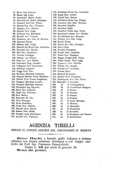 Bollettino del Comizio agrario e della Consociazione italiana pel miglioramento degli animali da cortile, frutta ed ortaggi