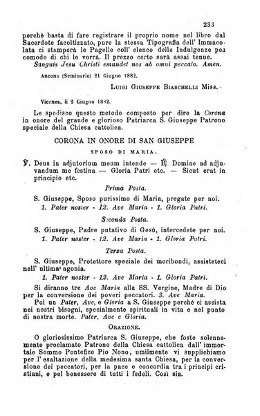 Il divoto di S. Giuseppe