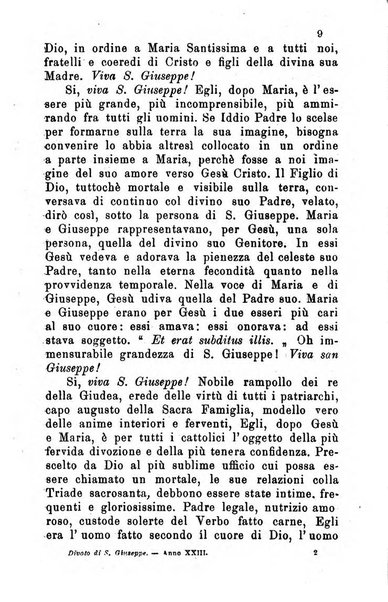 Il divoto di S. Giuseppe