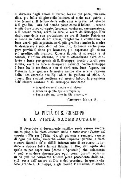 Il divoto di S. Giuseppe