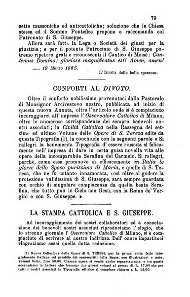 Il divoto di S. Giuseppe