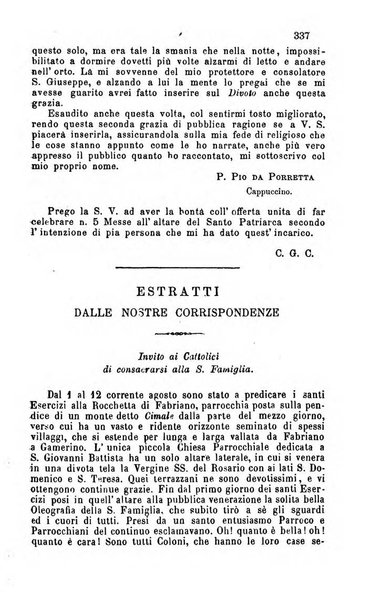 Il divoto di S. Giuseppe