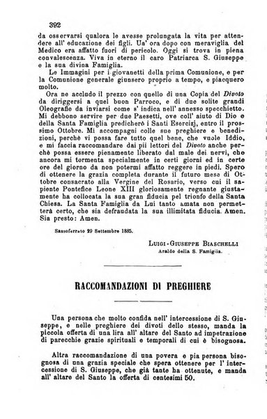 Il divoto di S. Giuseppe