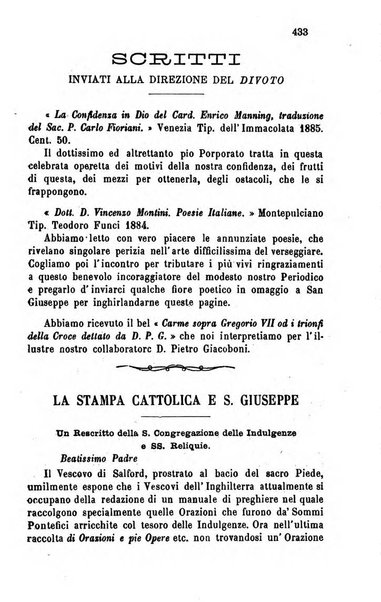 Il divoto di S. Giuseppe