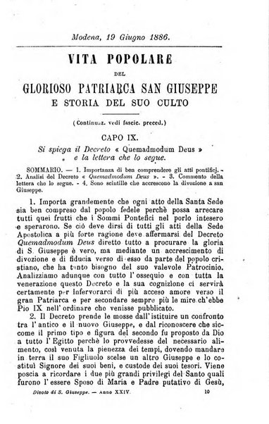 Il divoto di S. Giuseppe