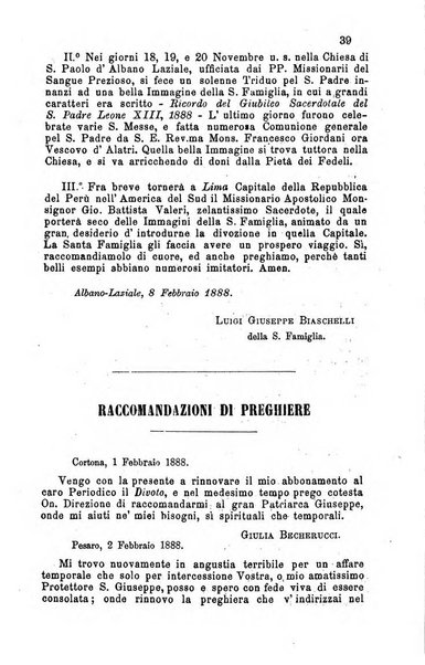 Il divoto di S. Giuseppe