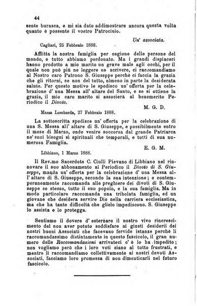 Il divoto di S. Giuseppe