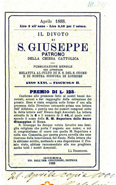 Il divoto di S. Giuseppe